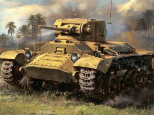 Zvezda    British Infantry Tank Valentine II