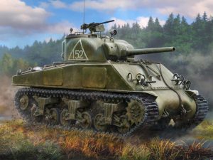 Zvezda M4 A2 (75mm) Sherman Medium Tank
