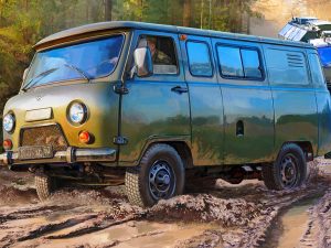 Zvezda UAZ 3909 Russian Military Van