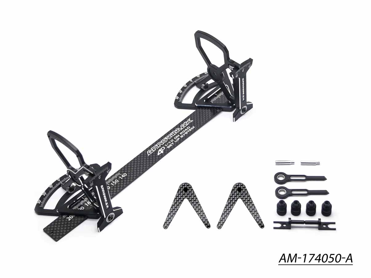 Arrowmax 4D Set-Up System For 1/10 Touring Cars With Bag 25 (one end)