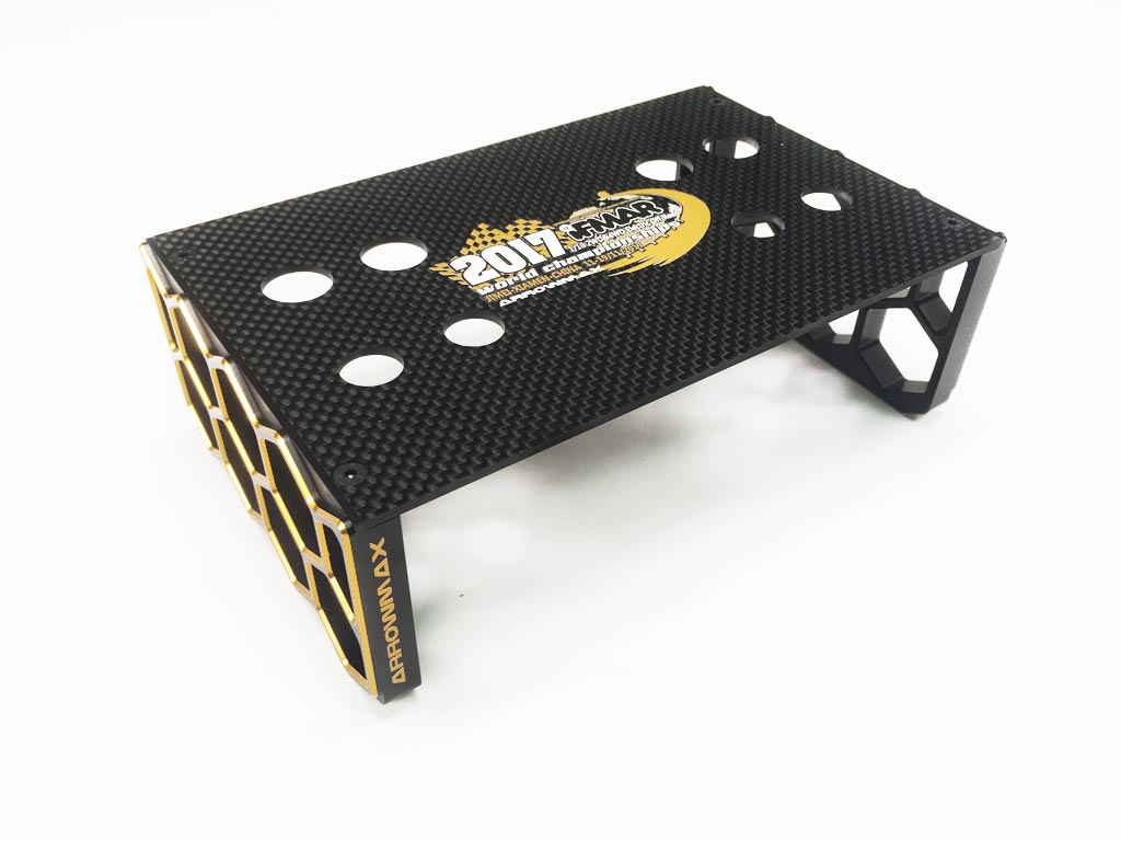 ARROWMAX CAR STAND ONROAD BUGGY BLACK GOLD LIMITED EDITION WC
