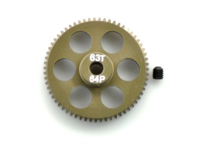 ARROWMAX PINION GEAR  64P 63T 7075 HARD