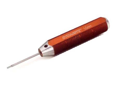 Dynamite Machined Hex Driver, Red: 1.5mm