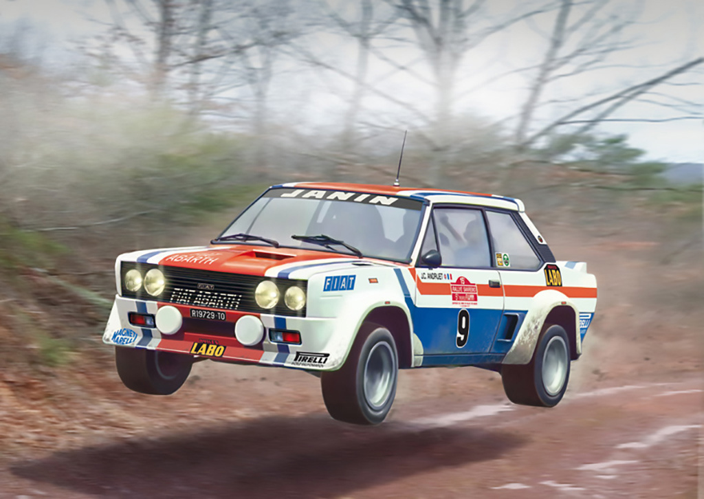Italeri Fiat 131 Abarth 1977 San Remo Rally 