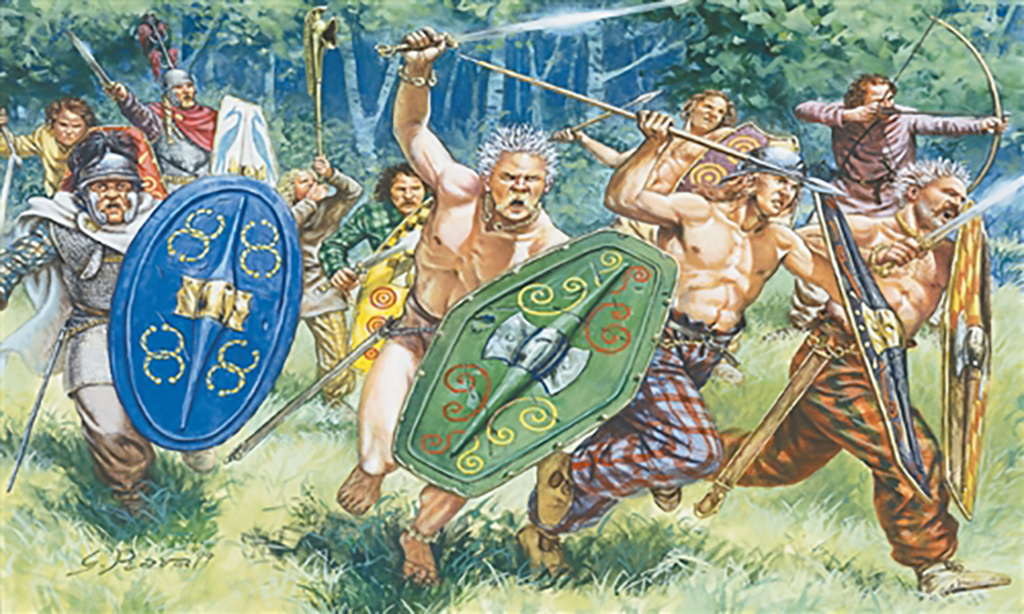 Italeri GAULS WARRIORS (I-II CENTURY B.C.)