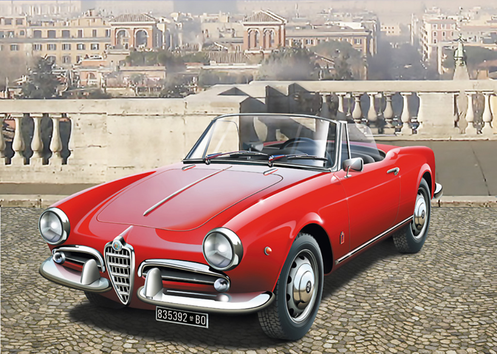 Italeri Giulietta Spider 1600