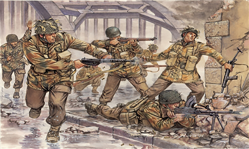 Italeri WWII- BRITISH PARATROOPERS RED DEVILS 