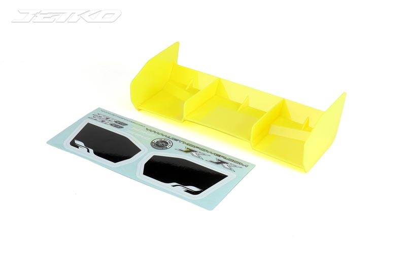 Jetko Cross Off Road Wing 1:8 - Yellow with Stickers