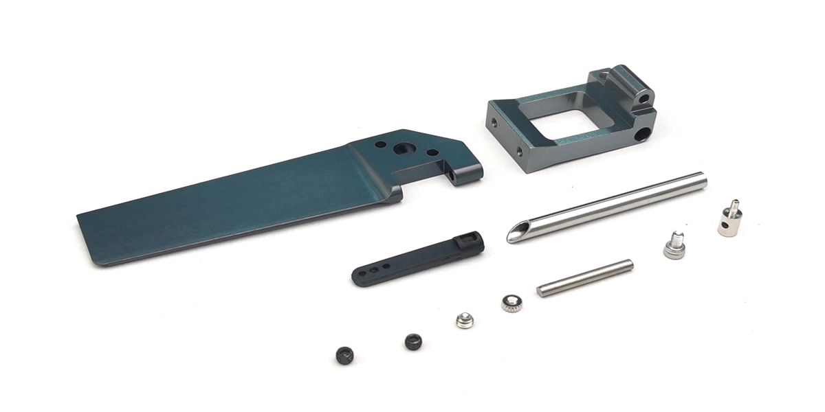 Joysway Bullet V4 Alu Rudder & Support Set