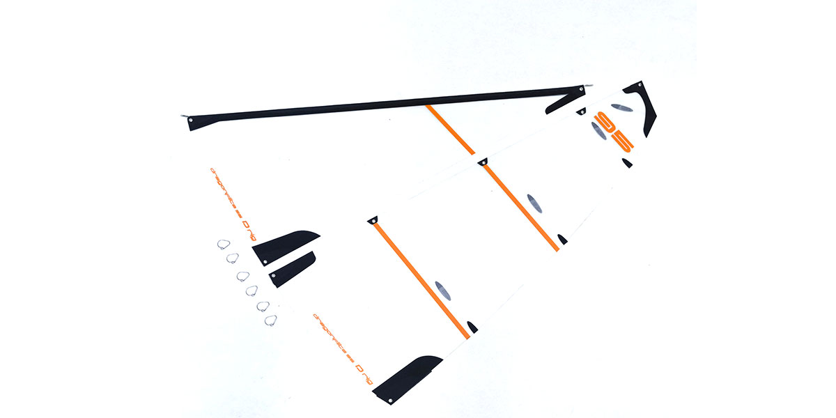 Joysway DF95 V1-V3 75 micron Mylar B Sails Set