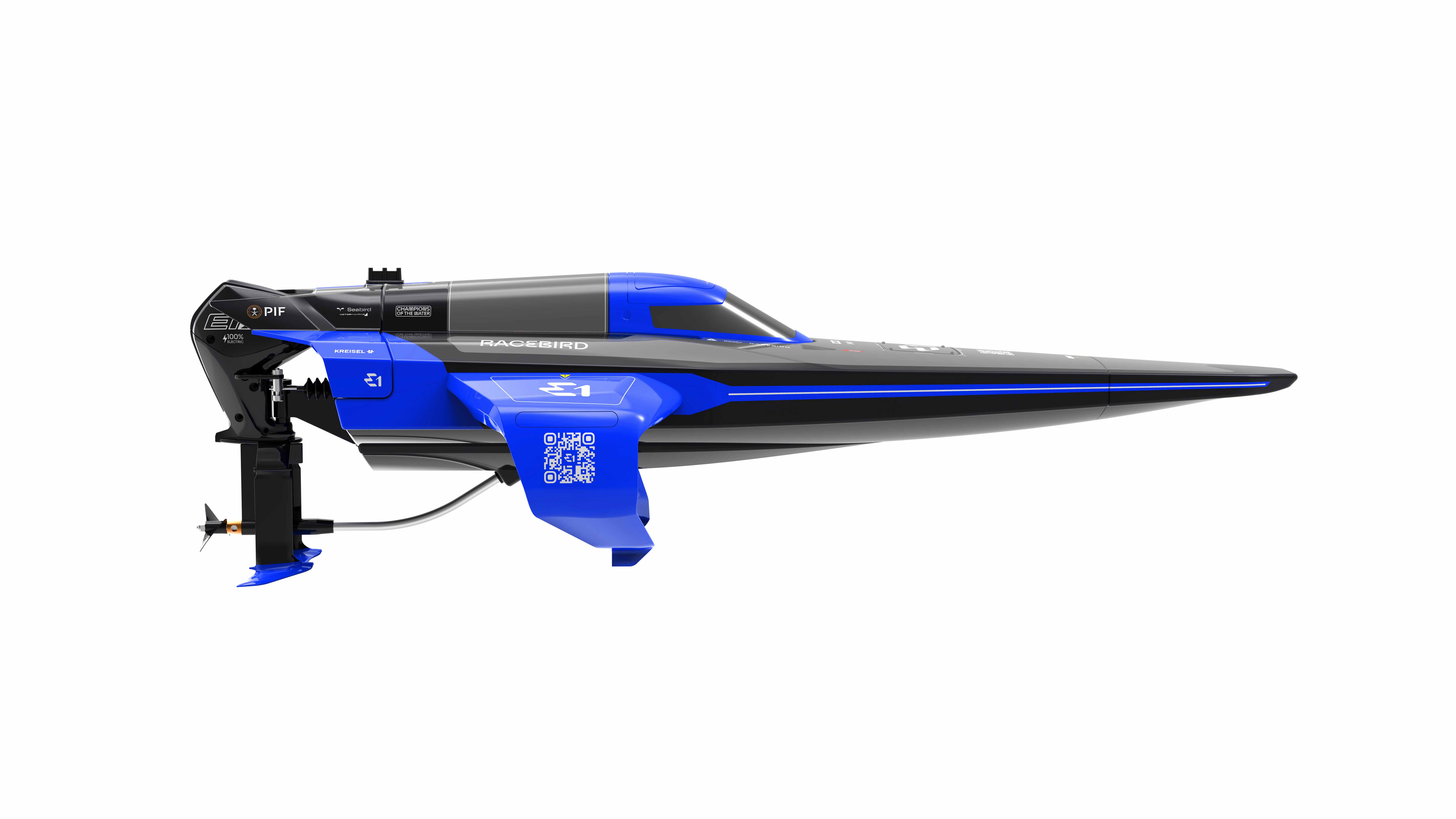 Joysway E1 Racebird 1:14 545mm RTR Hydrofoil Boat Blue