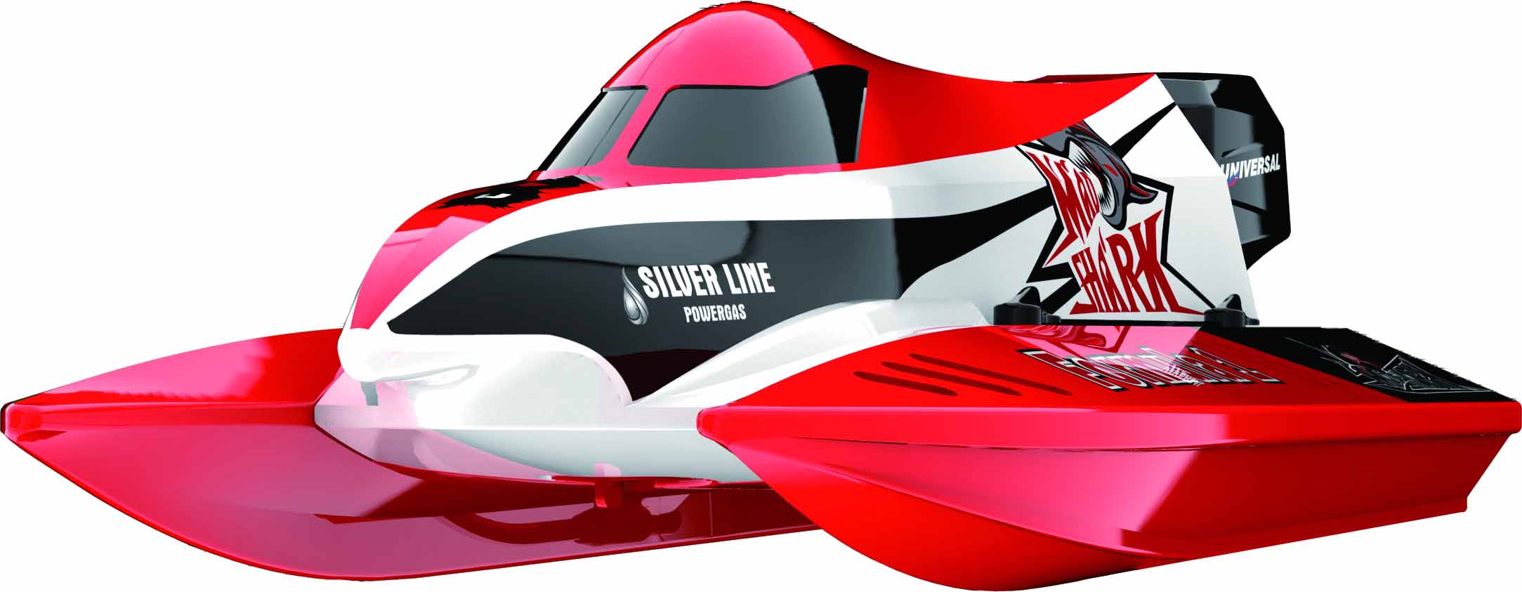 Joysway Mad Shark V2 F1 Brushless Electric ABS 443mm 2.4G ARTR Boat