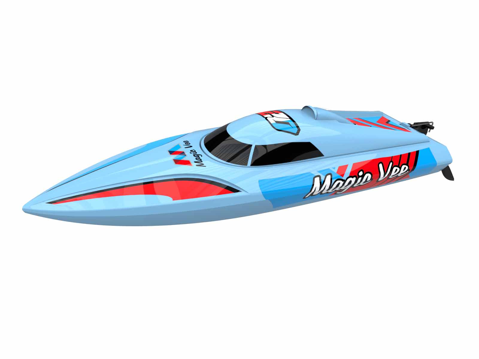 Joysway Magic Vee V6 Electric ABS 270mm Brushed 2.4G RTR Boat