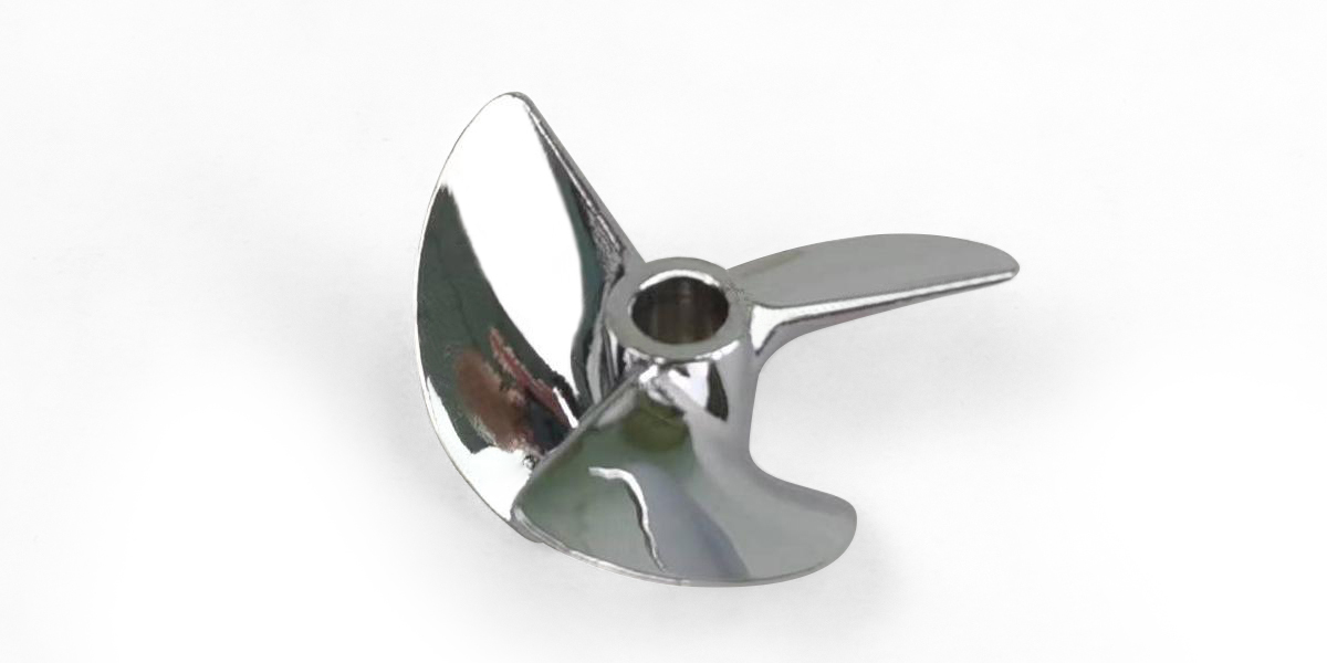 Joysway P1.4x37mm Three-Blade Metal Boat Propeller