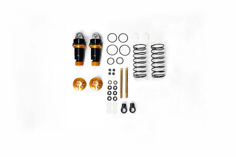 Koswork 1:10 Buggy Big Bore 12mm Front Shock Set (2) Gold