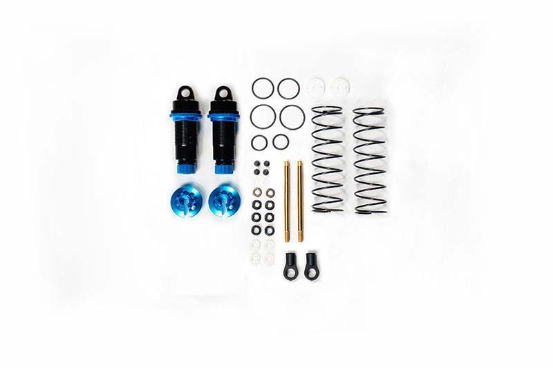 Koswork 1:10 Buggy Big Bore 12mm Rear Shock Set (2) Blue