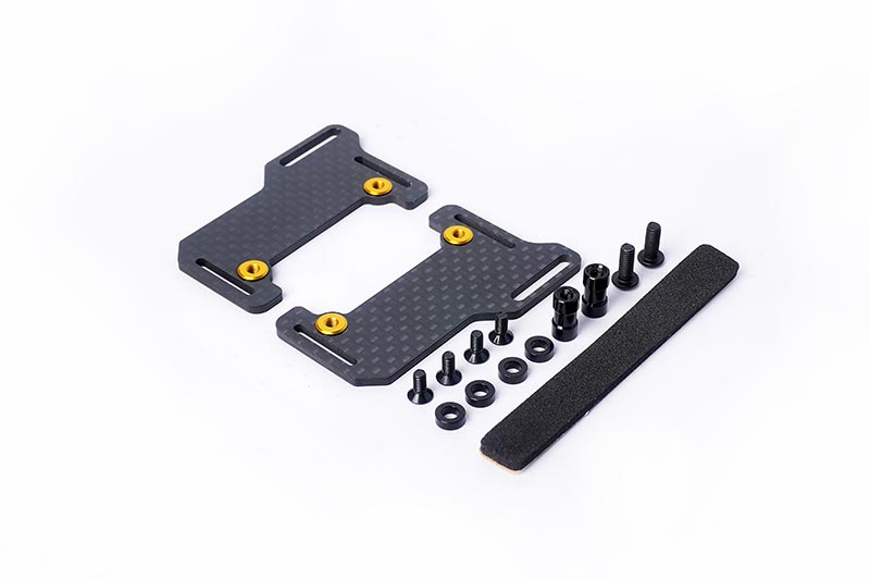 Koswork 2.0mm Shorty Battery Mount Set for Kyosho Optima Mid