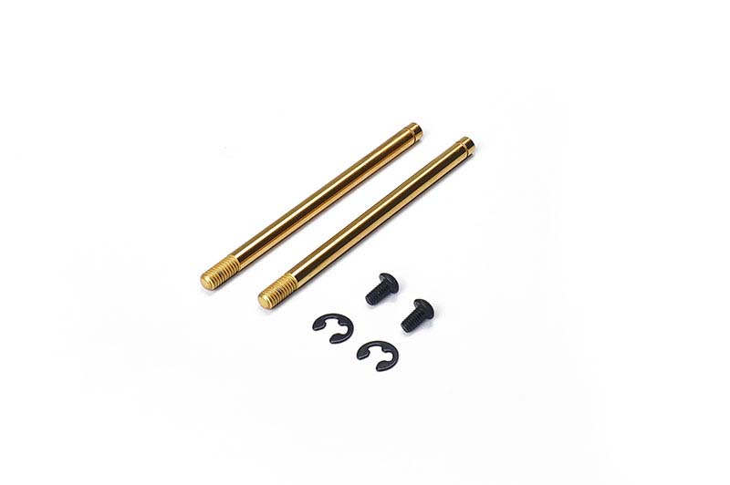 Koswork 3x49 Ti-Coating Shock Shaft for Kyosho Optima Series (2)