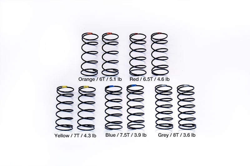 Koswork Big Bore Front Shock Spring Set 44mm. 3.6/3.9/4.3/4.6/5.1 (5)