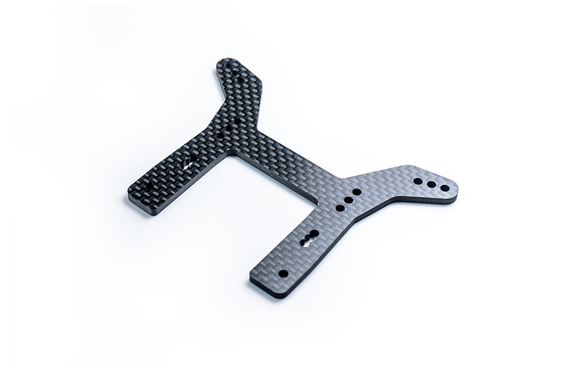 Koswork Carbon 3mm Rear Shock Tower (for Big Bore) YZ870C - YZ10