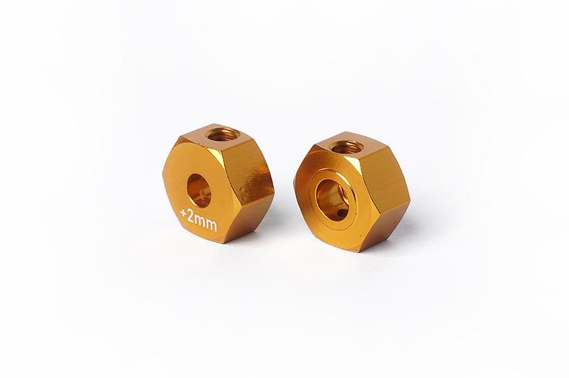 Koswork Wheel Hub +2mm for Kyosho Optima Series (2)