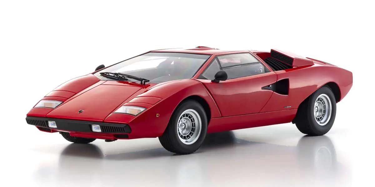 KYOSHO DIE CAST Kyosho 1:12 Lamborghini Countach LP400 1974 Red
