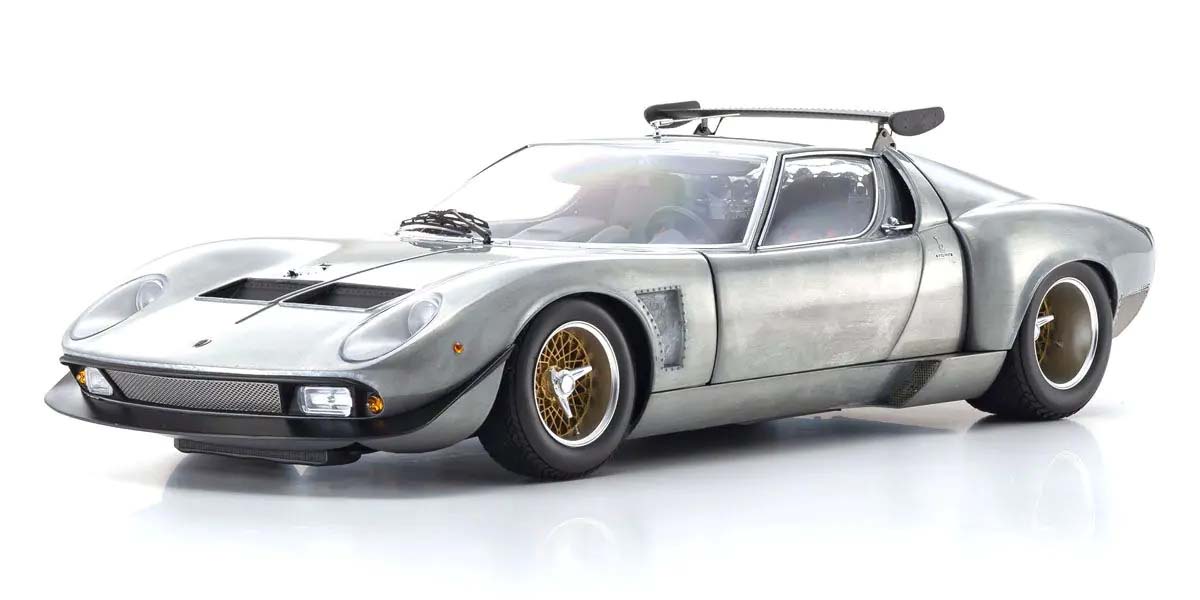 KYOSHO DIE CAST Kyosho 1:12 Lamborghini Miura SVR 1970 Polished Limited