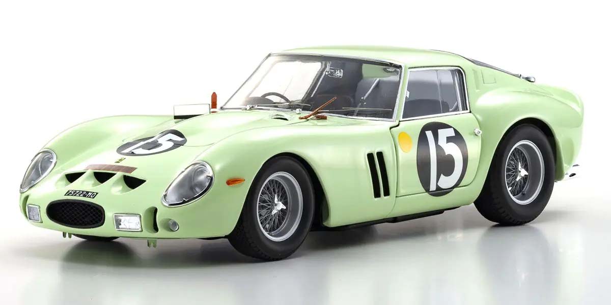 KYOSHO DIE CAST Kyosho 1:18 Ferrari 250 GTO Goodwood Tourist Trophy 1962 Nr.15