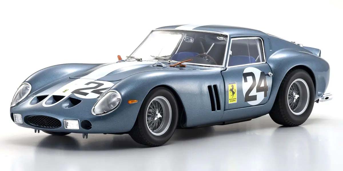 KYOSHO DIE CAST Kyosho 1:18 Ferrari 250 GTO Sebring 1st GT 3.0 1962 Nr.24