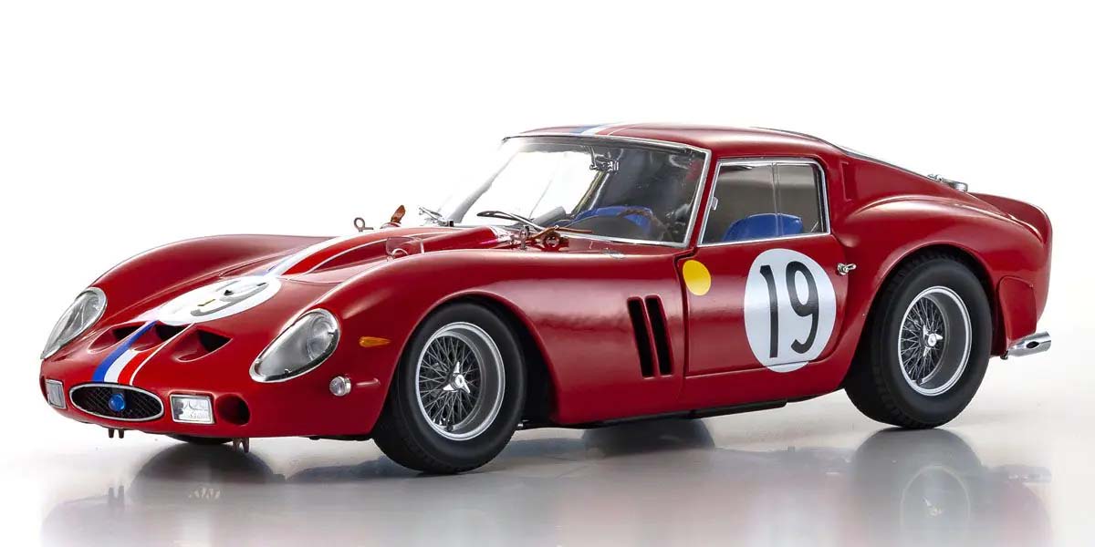 KYOSHO DIE CAST Kyosho 1:18 Ferrari 250 GTO Winner GT LM 1962 Nr.19 Noblet/Guichet