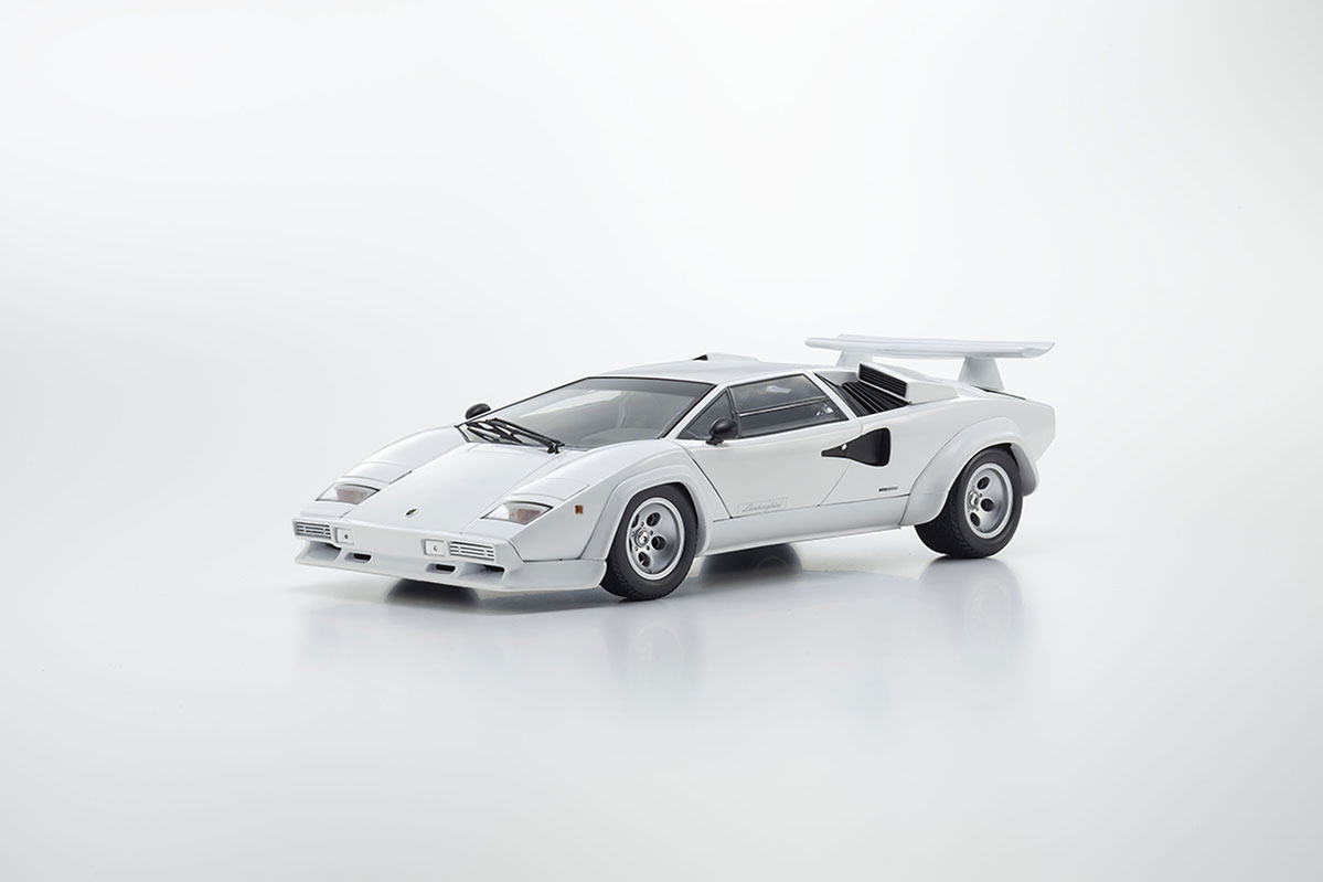 KYOSHO DIE CAST Kyosho 1:18 Lamborghini Countach LP400 S White