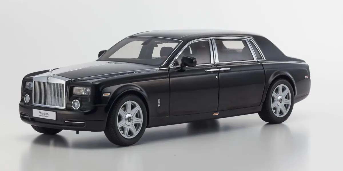 KYOSHO DIE CAST Kyosho 1:18 Rolls-Royce Phantom EWB 2012 Diamond Black