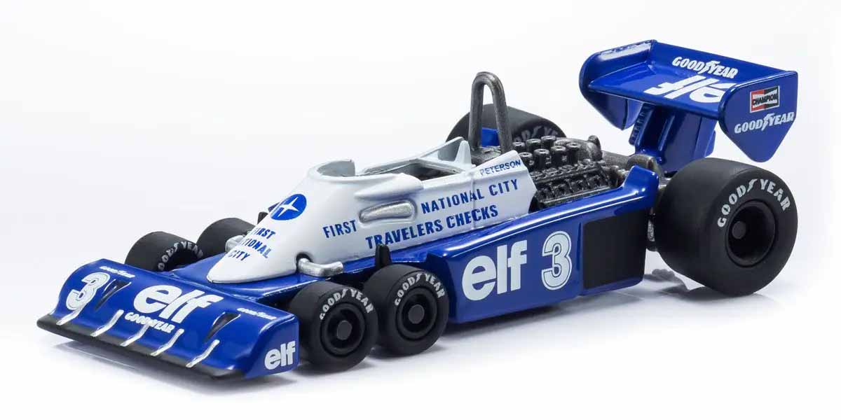 KYOSHO DIE CAST Kyosho 1:64 Die Cast Collection Tyrrell P34 1977 No.3