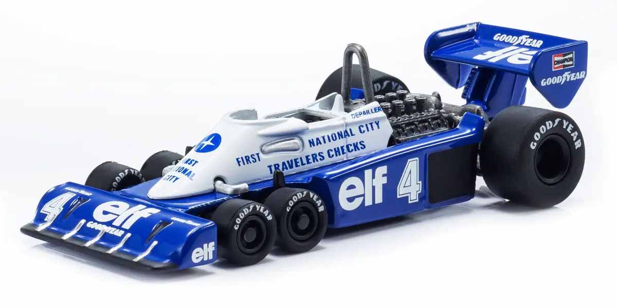 KYOSHO DIE CAST Kyosho 1:64 Die Cast Collection Tyrrell P34 1977 No.4