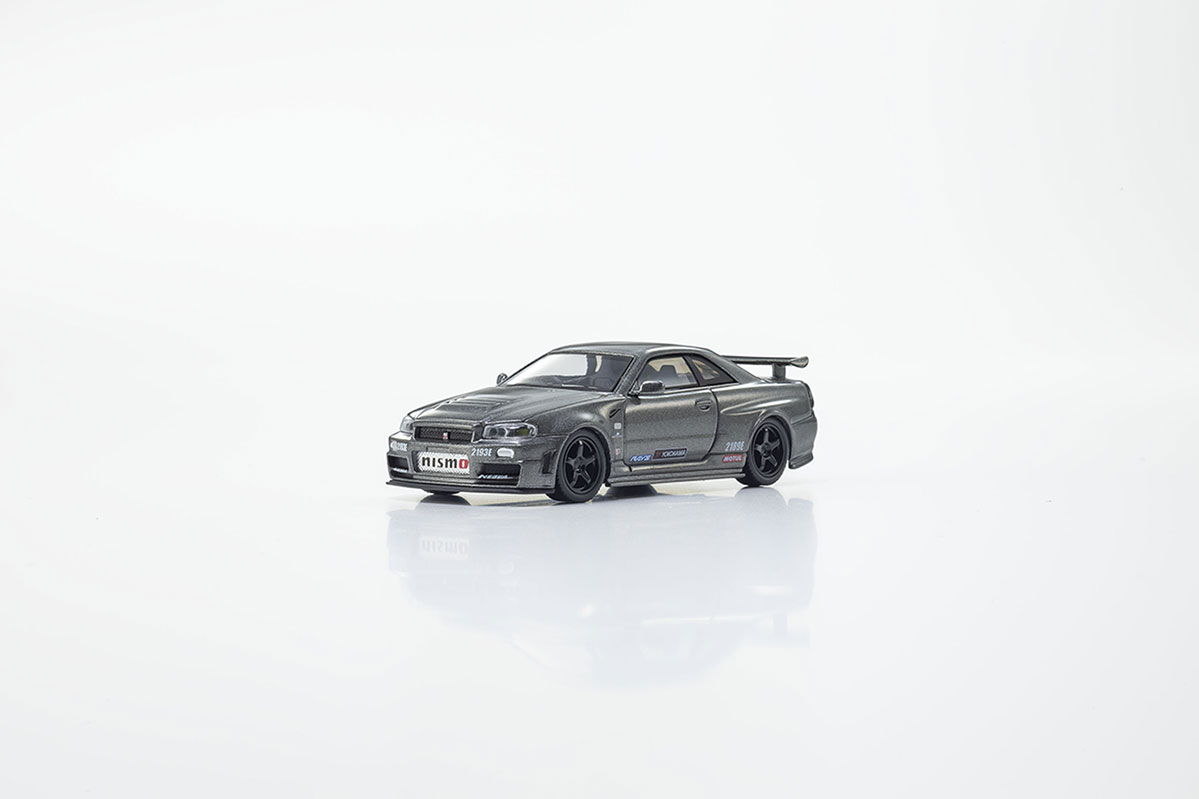 KYOSHO DIE CAST Kyosho MOTN Led System 1:64 Skyline GT-R Nismo BNR34 CRS version
