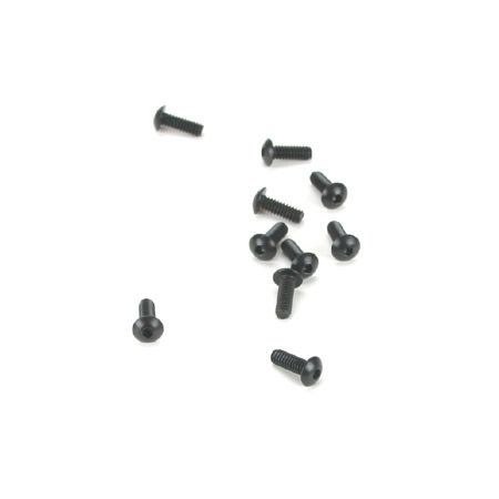 Losi Button Head Screws, 2-56 x 1/4" (10): 8X, 8XE
