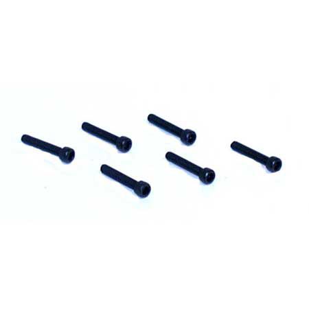 Losi Cap Head Screws, 4-40 x 5/8" (6)