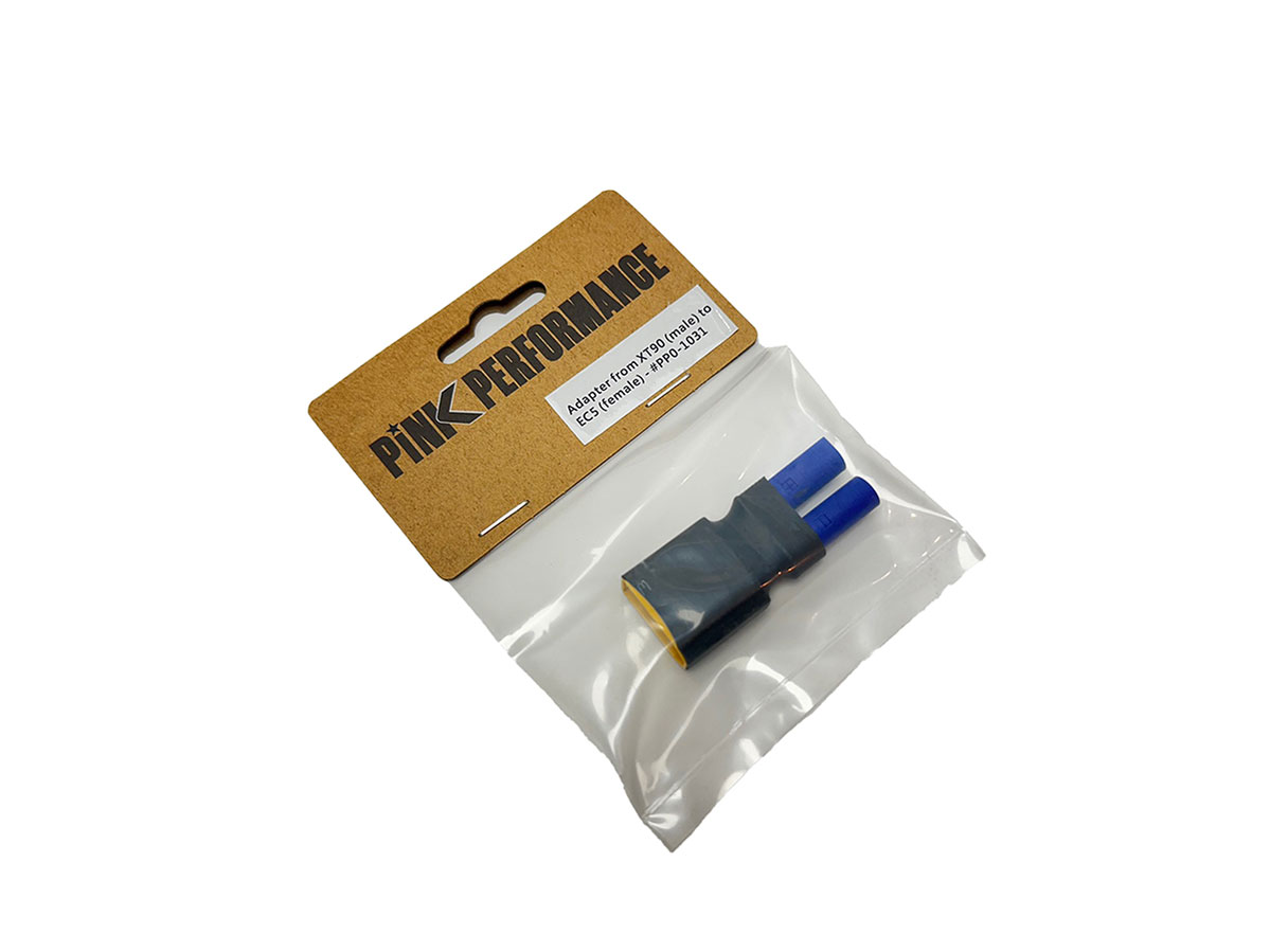 PINK PERFORMANCE Adapter from XT90 (male) to EC5 (female) Pink Performance