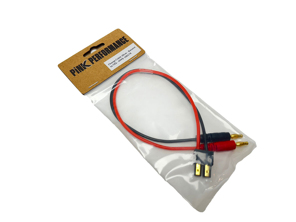 PINK PERFORMANCE Charge Cable 30cm Pink Performance - Banana to TRX