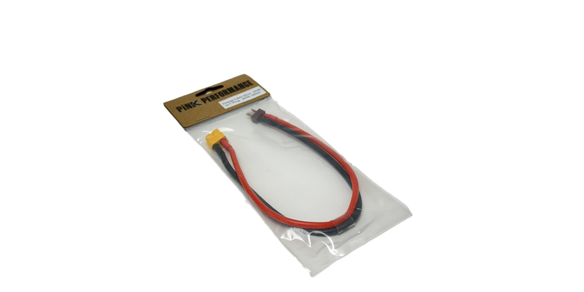 PINK PERFORMANCE Charge Cable 30cm Pink Performance - XT60 to T-Plug