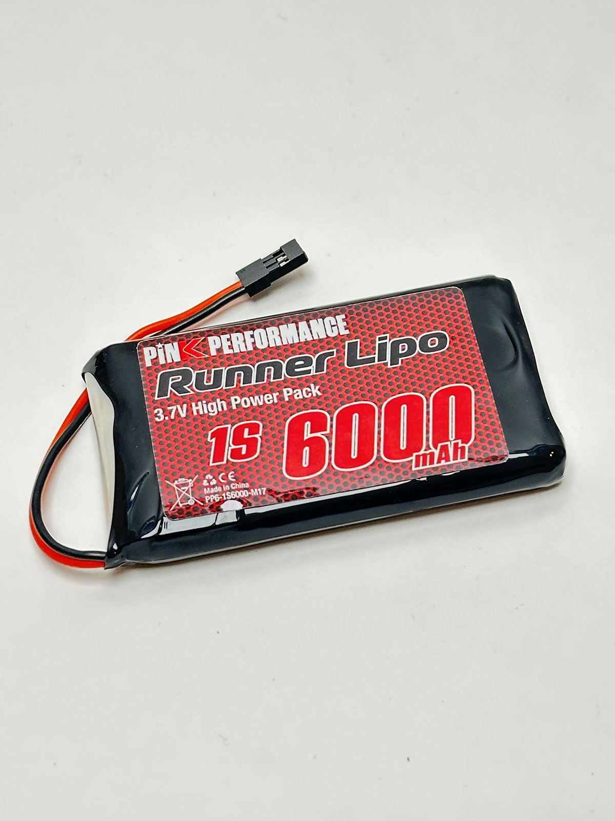 PINK PERFORMANCE Pink Runner Tx LiPo 1S 3.7V-6000 (85x50x12mm)