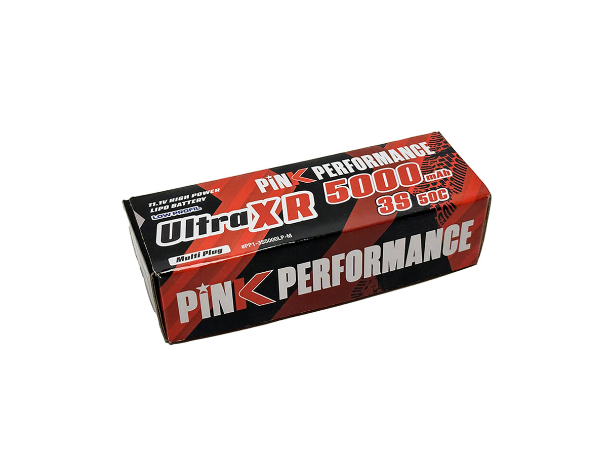 PINK PERFORMANCE Pink Ultra XR LiPo 3S 11.1V-5000-50C (Multi) LP 139x45x25mm 340g Soft