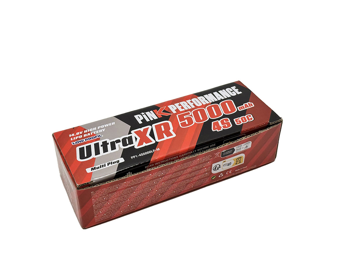 PINK PERFORMANCE Pink Ultra XR LiPo 4S 14.8V-5000-50C (Multi) LP 160x46x32mm 490g Soft