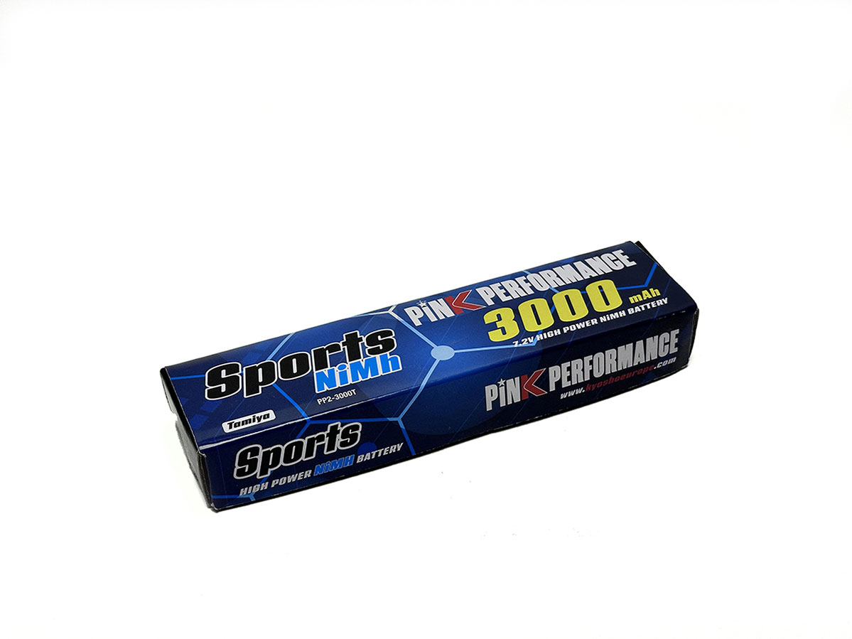 Pink Performance Sports NiMh 7.2V-3000Mah (Tamiya) 133x46x25mm 340g