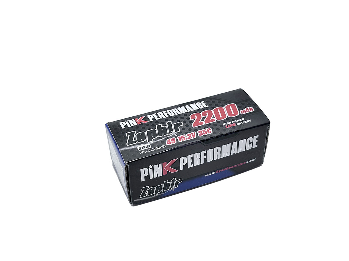 Pink Performance Zephir LiPo 4S 14.8V-2200-35C (XT60)106x35x31mm 235g