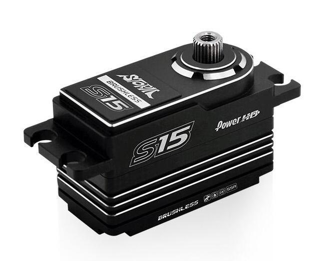 Power HD S15 Low Pro HV MG brushless alu case SSR MG 15kg/0.06s