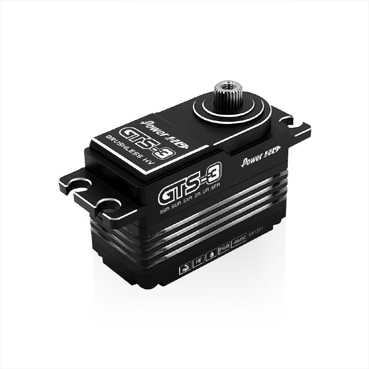 POWER HD Servo Power HD GTS 3 Low Prof HV MG Brushless alu case (30kg/0.055s)