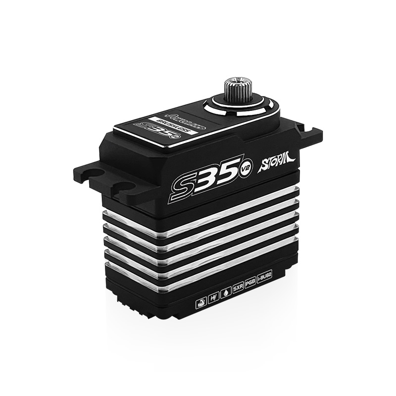 Power HD Servo S35V2 Brushless Alu Case SSR HV (45kg/0.085s)