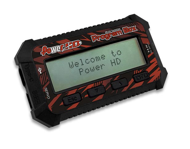 Power HD Servos Program Box