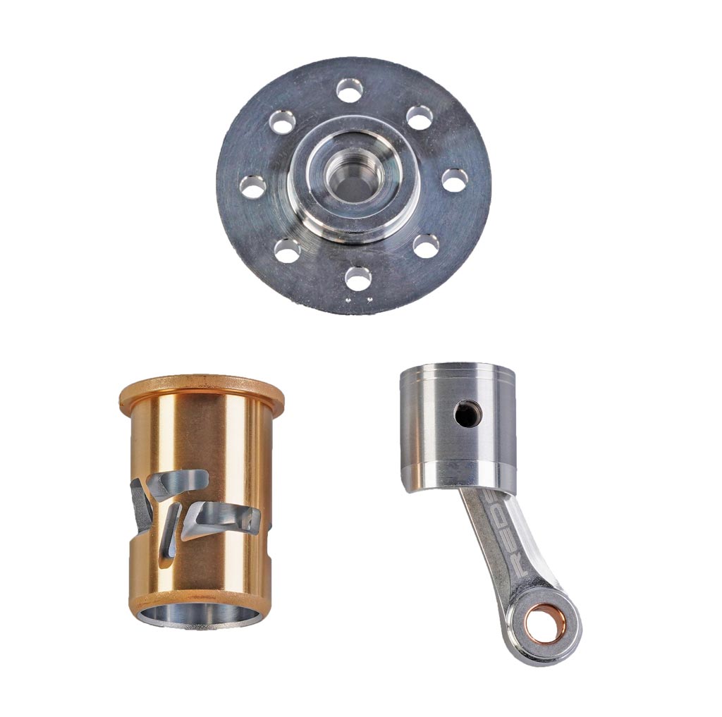 REDS Piston sleeve with rod assembled 5 ports 3.5cc 521S GTS